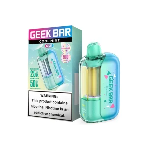 Cool Mint - Geek Bar CLR 50k Disposable Vape JellyPuffs