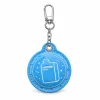 Geek Bar branded keychain accessory with swivel clasp detail