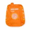 Geek Bar Pulse shaped inflatable beach ball with screen and flavor planet artwork