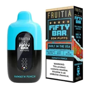 Hawaii'n Punch - Fifty Bar 20K Disposable Vape JellyPuffs