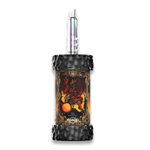 Mango Freeze Olit Hookalit MEGA 200K disposable e-hookah — ripe mango dropped into an icy chill, 200,000 puffs, 80mL prefilled, iced flavor