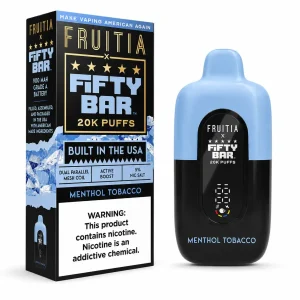 Menthol Tobacco - Fifty Bar 20K Disposable Vape JellyPuffs