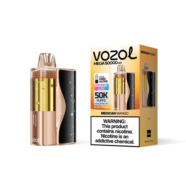 Mexican Mango - Vozol Mega 50k Disposable Vape Kit JellyPuffs