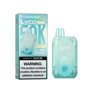 Miami Mint - LYCO Mini Box 50k Disposable Vape JellyPuffs