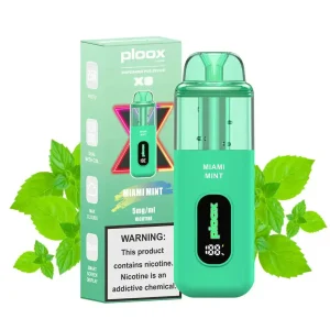 Miami Mint - Ploox XS 25k Disposable E-Hookah JellyPuffs