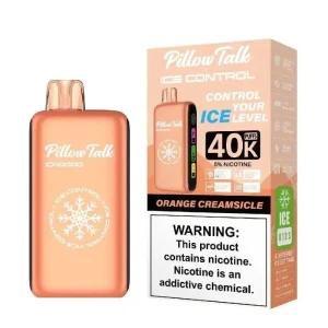 Orange Creamsicle - Pillow Talk Ice Control IC40000 Disposable JellyPuffs