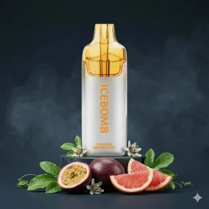 Passion Grapefruit - Icemax ICEBOMB 18k Disposable Vape JellyPuffs