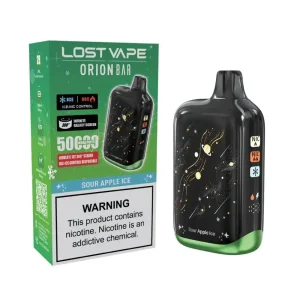 Sour Apple Ice - Lost Vape Orion Bar 50K Disposable JellyPuffs