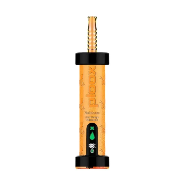 Sour Mango Pineapple - Ploox Molasses 75k Disposable E-Hookah JellyPuffs