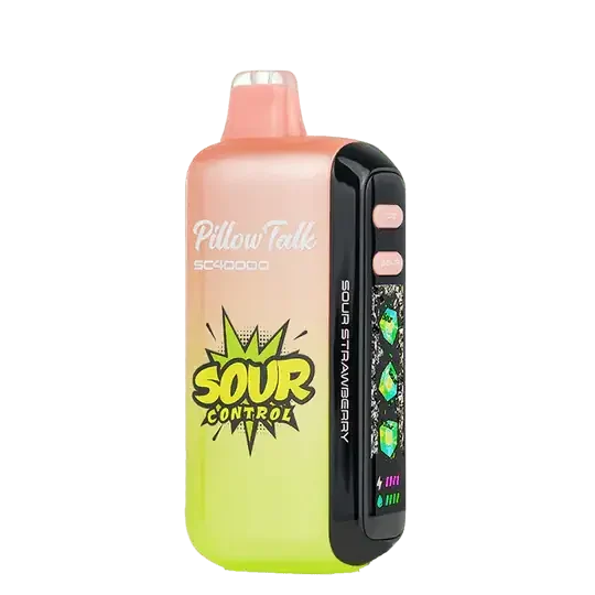 Sour Strawberry - Pillow Talk Sour Control SC40000 Disposable JellyPuffs