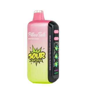 Sour Watermelon Gummies - Pillow Talk Sour Control SC40000 Disposable JellyPuffs