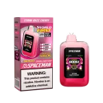 Straw Razz Cherry - Spaceman Nebula 25k Plus Disposable Vape