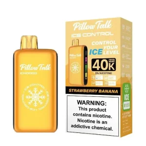 Strawberry Banana - Pillow Talk Ice Control IC40000 Disposable JellyPuffs