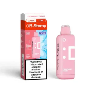 Strawberry Cream - Off-Stamp Classic Cube 25K Disposable Pod JellyPuffs