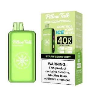 Strawberry Kiwi - Pillow Talk Ice Control IC40000 Disposable JellyPuffs