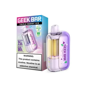 Triple Berry Ice - Geek Bar CLR 50k Disposable Vape JellyPuffs
