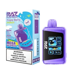 Triple Berry Punch - RAZ LTX DC25000 Disposable Vape JellyPuffs