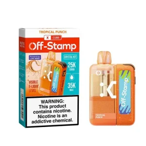 Tropical Punch - Off-Stamp X-Cube Crystal 35k Disposable Kit JellyPuffs
