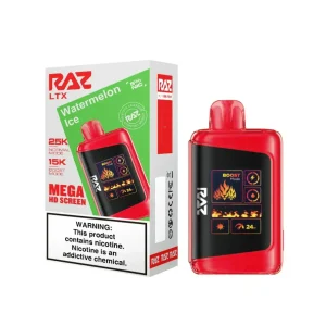 Watermelon Ice - RAZ LTX DC25000 Disposable Vape JellyPuffs