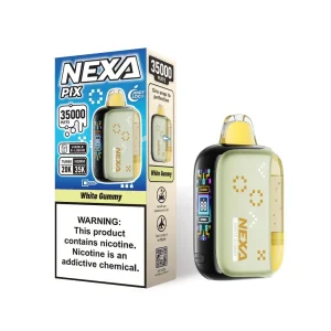 White Gummy - NEXA Pix 35K Disposable Vape JellyPuffs