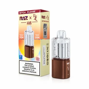 Bitch Please! RAZ x RYL Vue 70K disposable pod, 17mL, 5% nicotine, up to 70,000 puffs