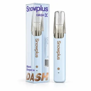 Black Dragon Ice Snowplus DASH X 4000 disposable vape, iced, 4,000 puffs, 3% nicotine