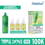 Blueberry Watermelon - Hide Fun Triple Dose 100K Disposable Vape Pod