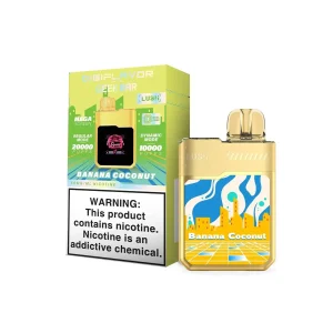 Geek Bar Digiflavor Lush 20k Disposable Vape Banana Coconut
