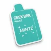 Geek Bar Mintz fridge magnet, JellyPuffs novelty collectible — alternate view