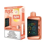 Georgia Peach - RAZ RX 50K Disposable Vape