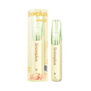 Cola Ice Snowplus DASH X 4000 disposable vape — 4,000 puffs, 7.5mL, 3% nicotine, ceramic atomizer — at JellyPuffs.com