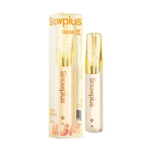 Honey Yuzu Tea Snowplus DASH X 4000 disposable vape — 4,000 puffs, 7.5mL, 3% nicotine, ceramic atomizer — at JellyPuffs.com