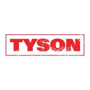Tyson 2.0 logo, disposable vape brand sold at JellyPuffs