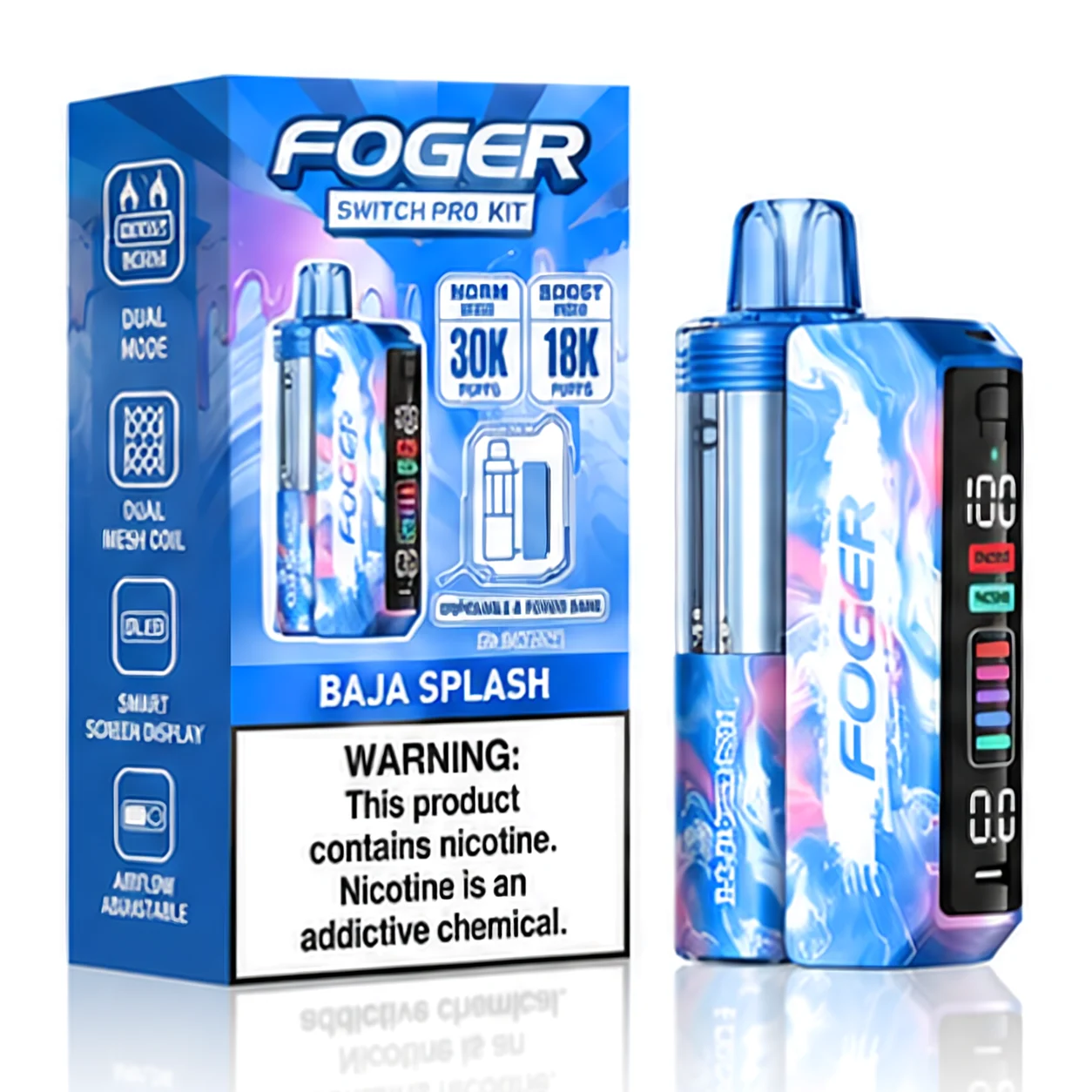Baja Splash – Foger Switch Pro 30K Disposable Kit